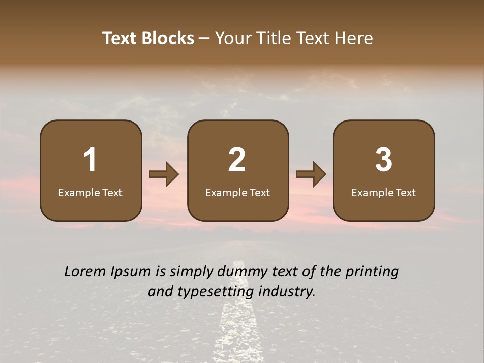 Remote Red Line PowerPoint Template