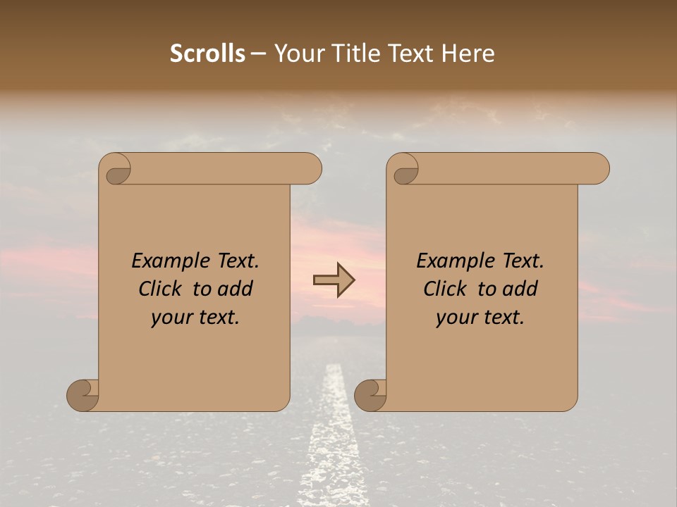 Remote Red Line PowerPoint Template