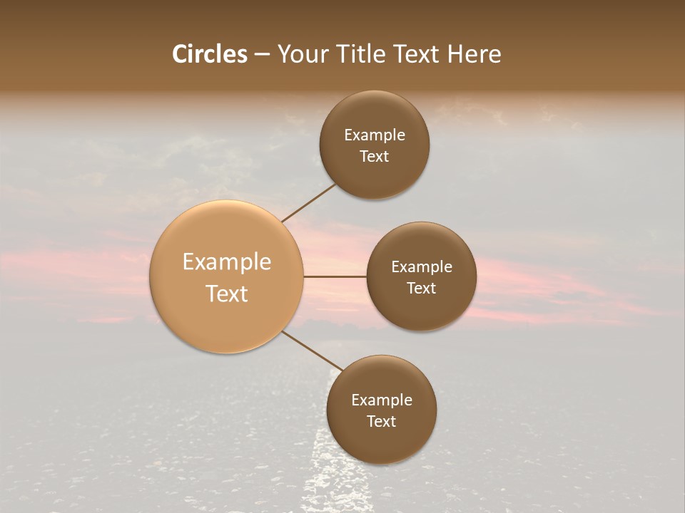 Remote Red Line PowerPoint Template