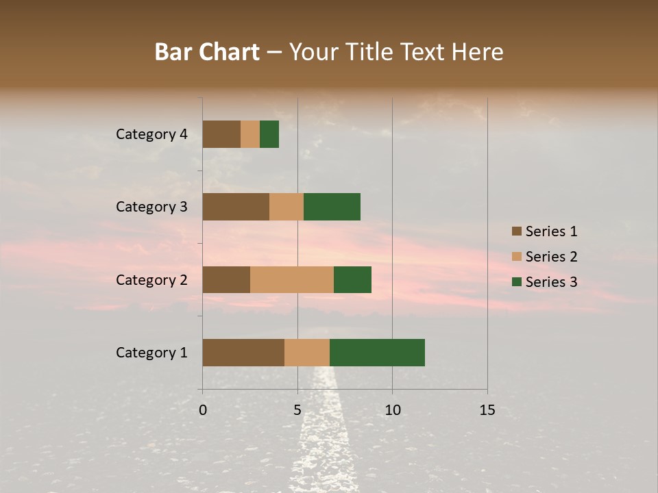 Remote Red Line PowerPoint Template