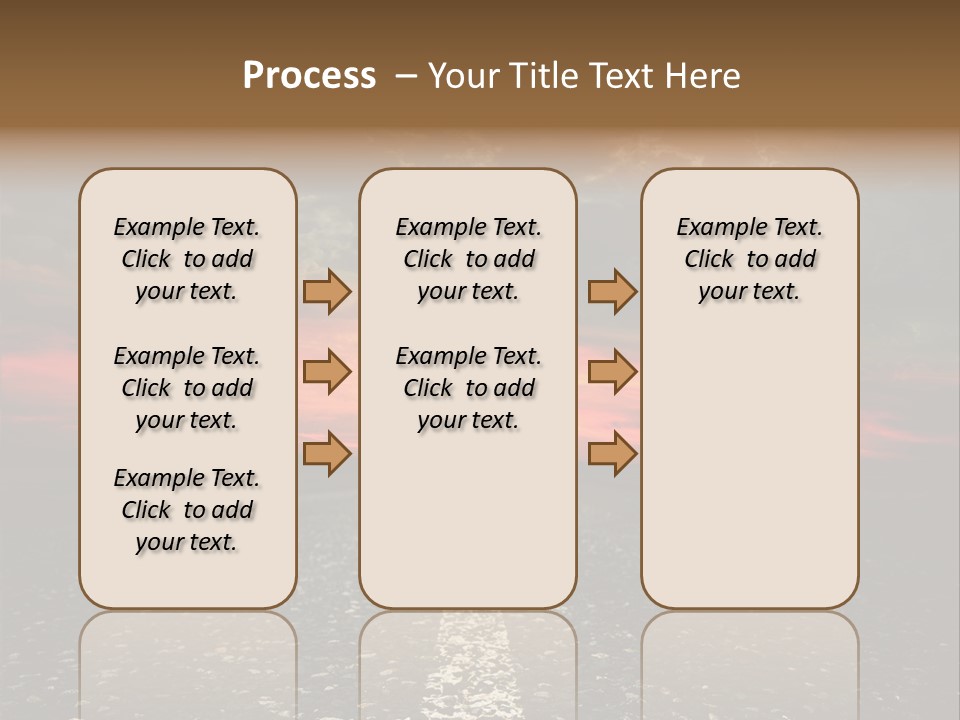 Remote Red Line PowerPoint Template
