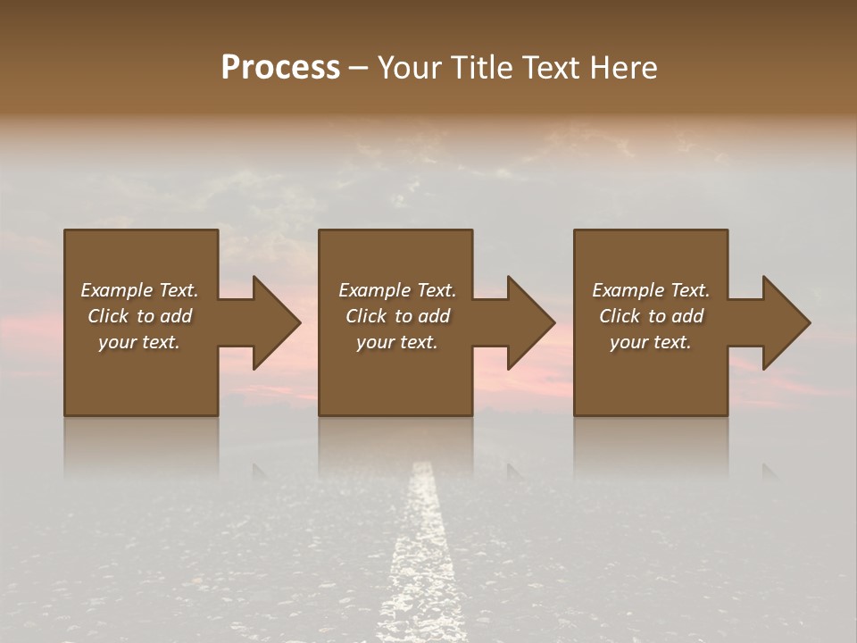 Remote Red Line PowerPoint Template