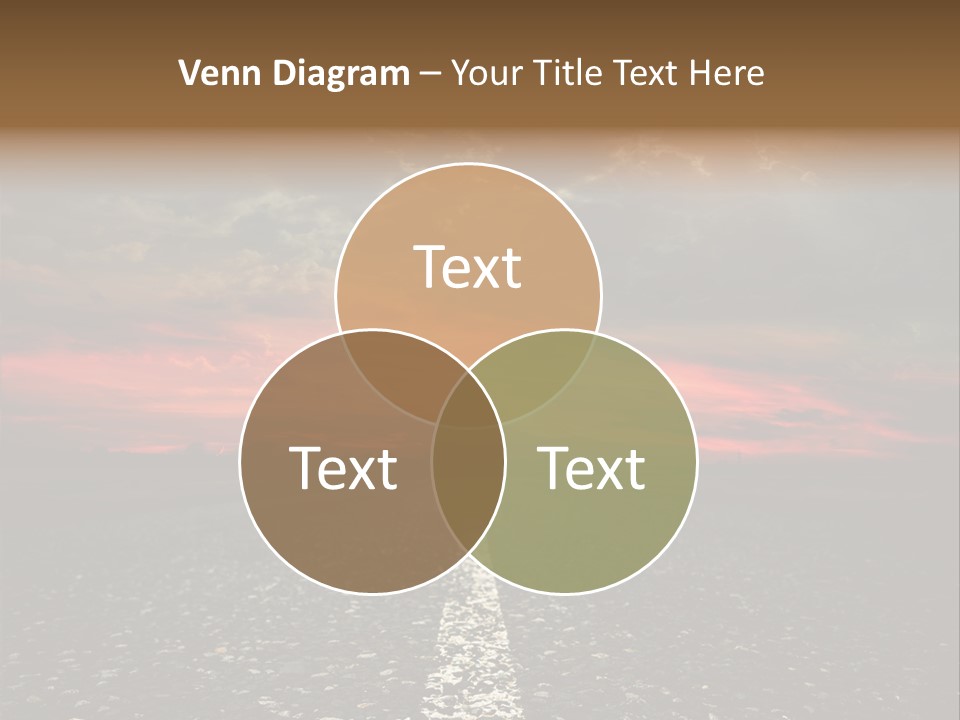 Remote Red Line PowerPoint Template
