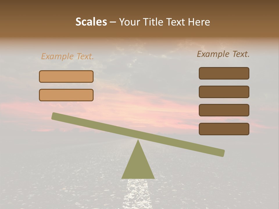 Remote Red Line PowerPoint Template