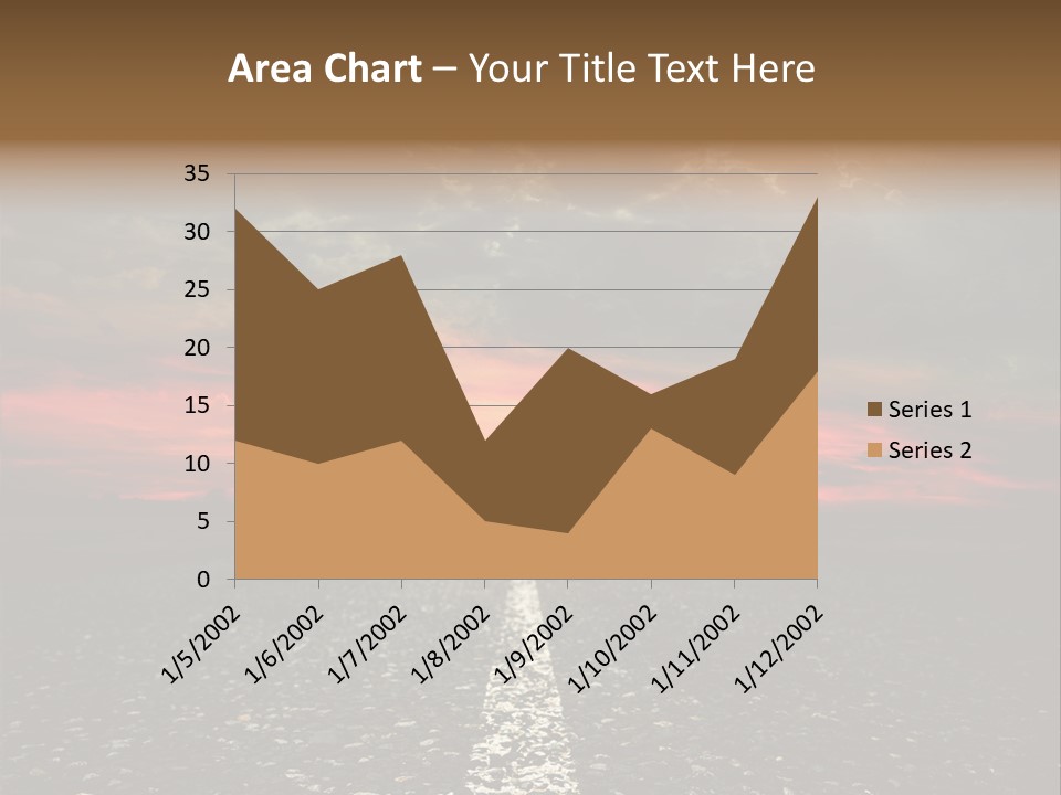 Remote Red Line PowerPoint Template