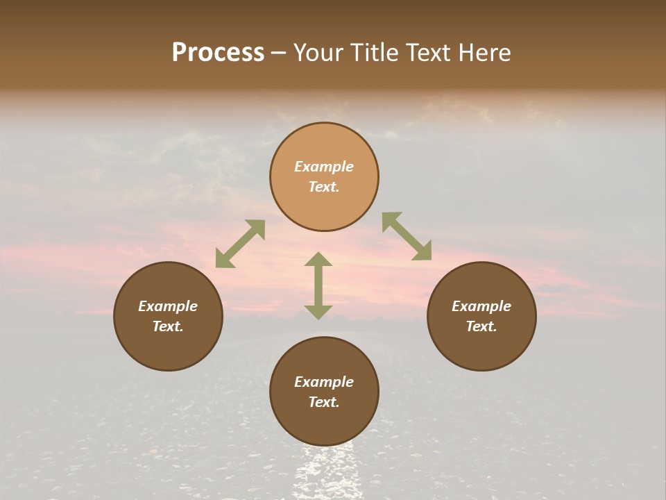 Remote Red Line PowerPoint Template