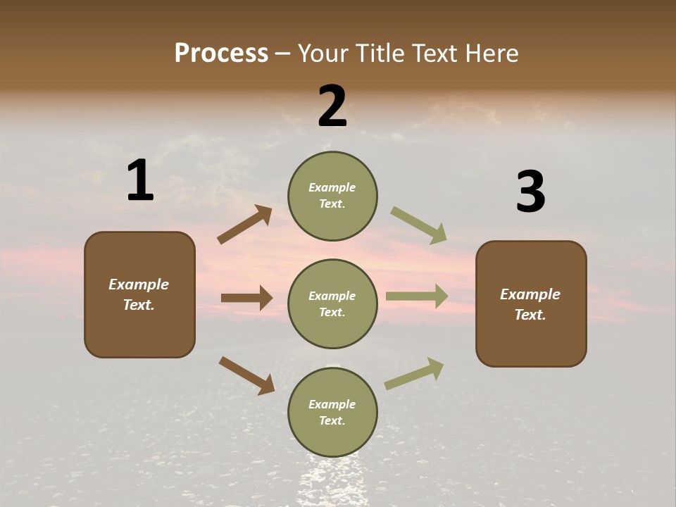 Remote Red Line PowerPoint Template