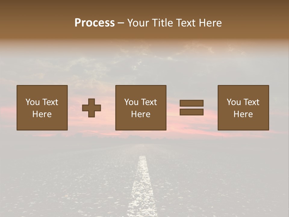 Remote Red Line PowerPoint Template