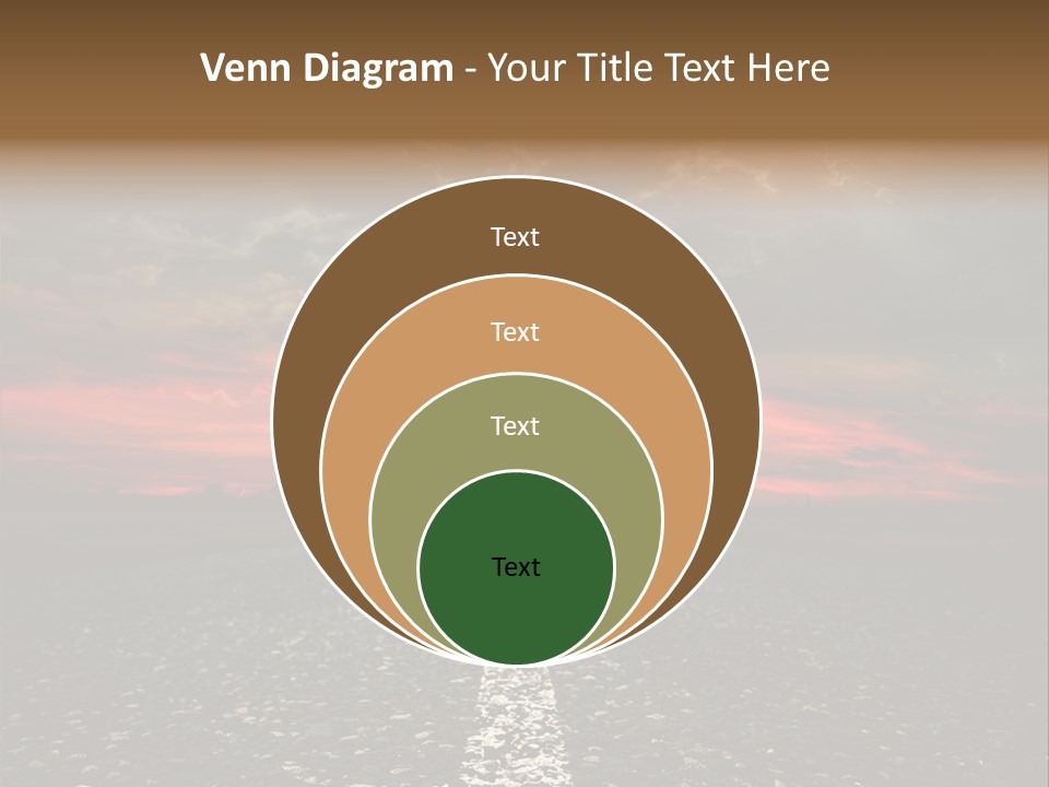 Remote Red Line PowerPoint Template