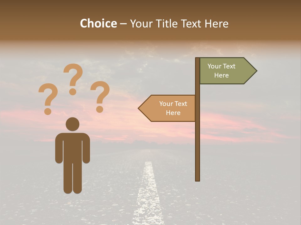Remote Red Line PowerPoint Template