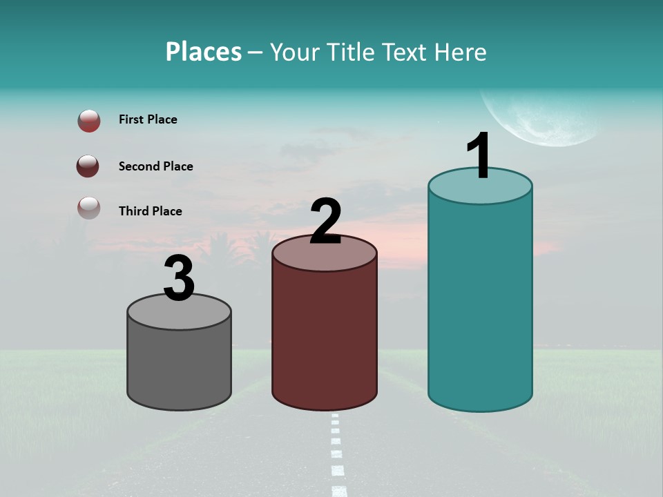 Agriculture Cloud Fence PowerPoint Template