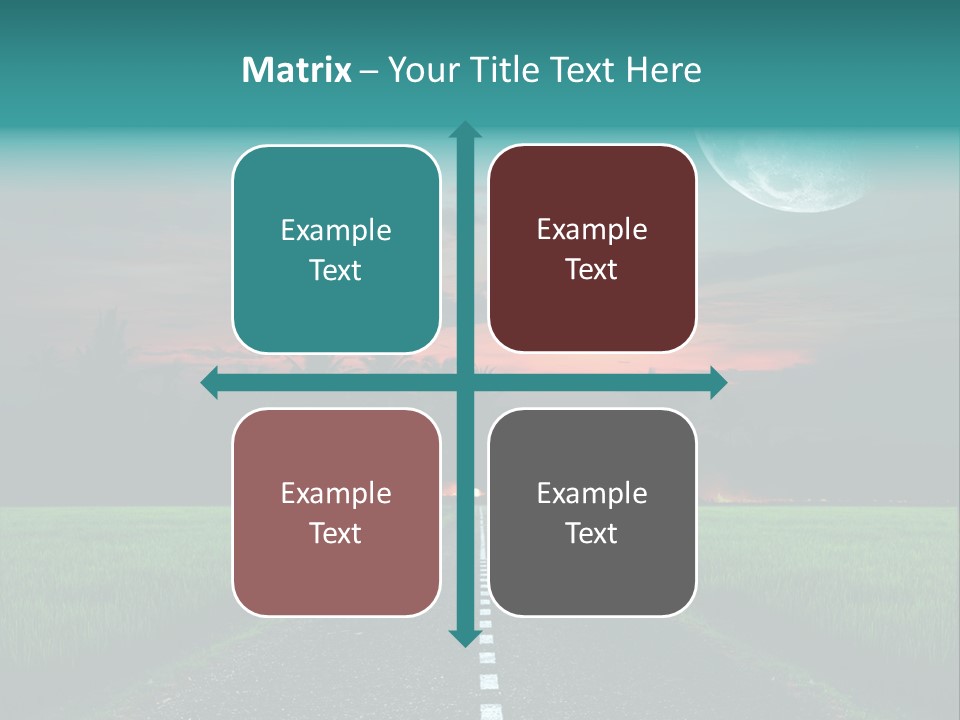 Agriculture Cloud Fence PowerPoint Template