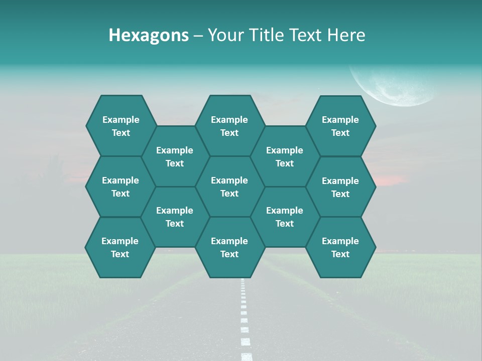 Agriculture Cloud Fence PowerPoint Template