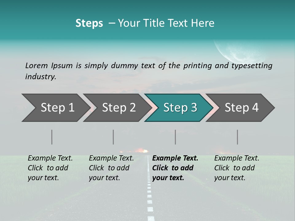 Agriculture Cloud Fence PowerPoint Template