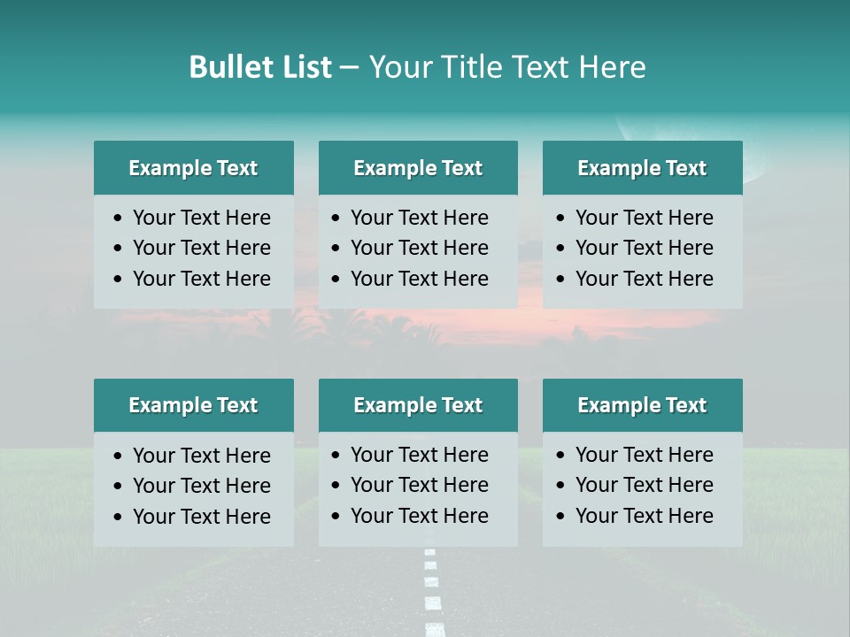 Agriculture Cloud Fence PowerPoint Template