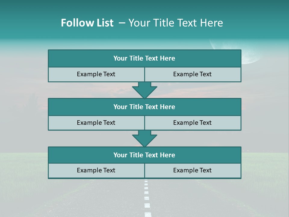 Agriculture Cloud Fence PowerPoint Template