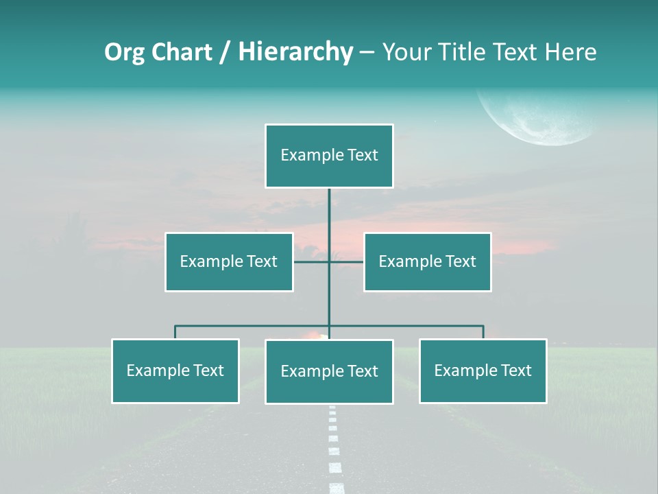 Agriculture Cloud Fence PowerPoint Template