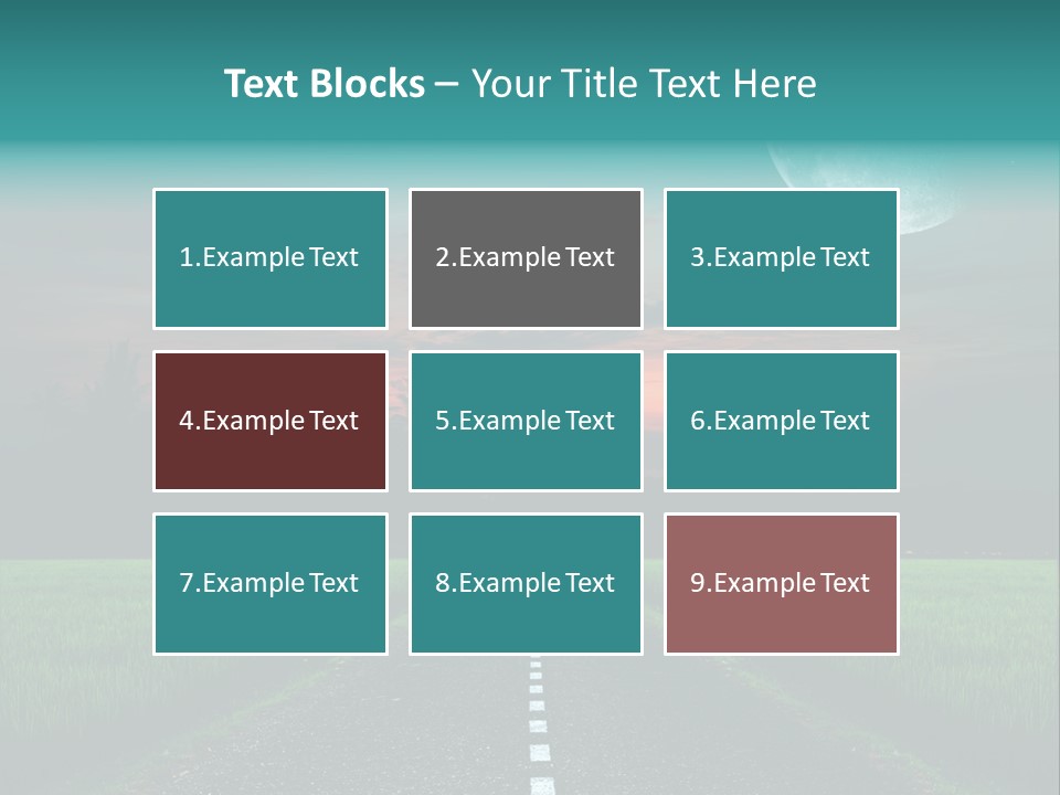 Agriculture Cloud Fence PowerPoint Template