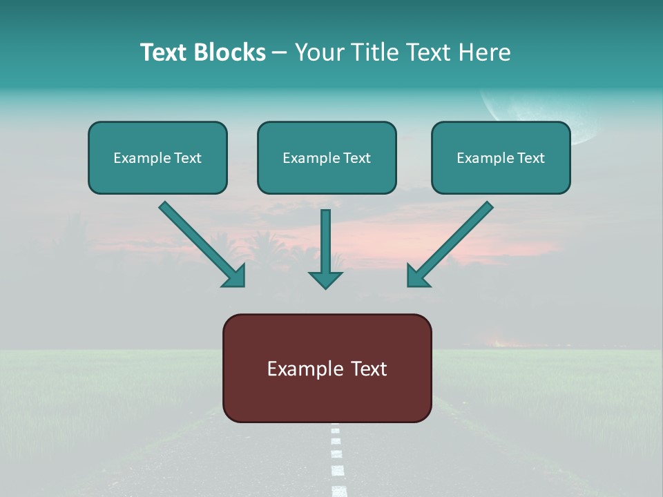 Agriculture Cloud Fence PowerPoint Template