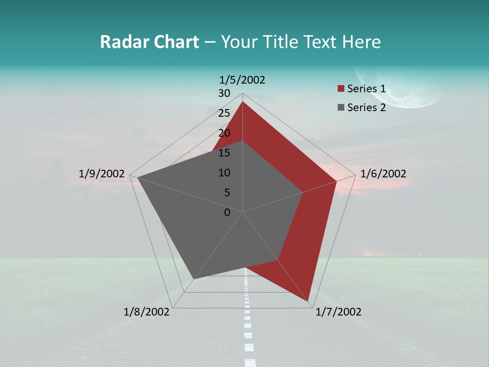 Agriculture Cloud Fence PowerPoint Template