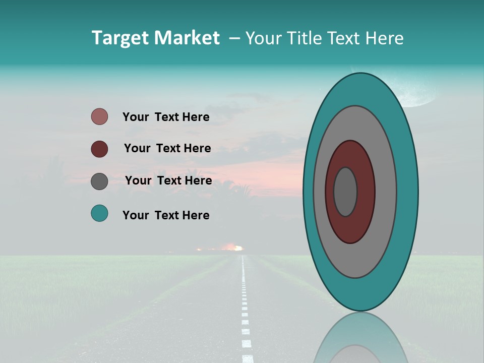 Agriculture Cloud Fence PowerPoint Template