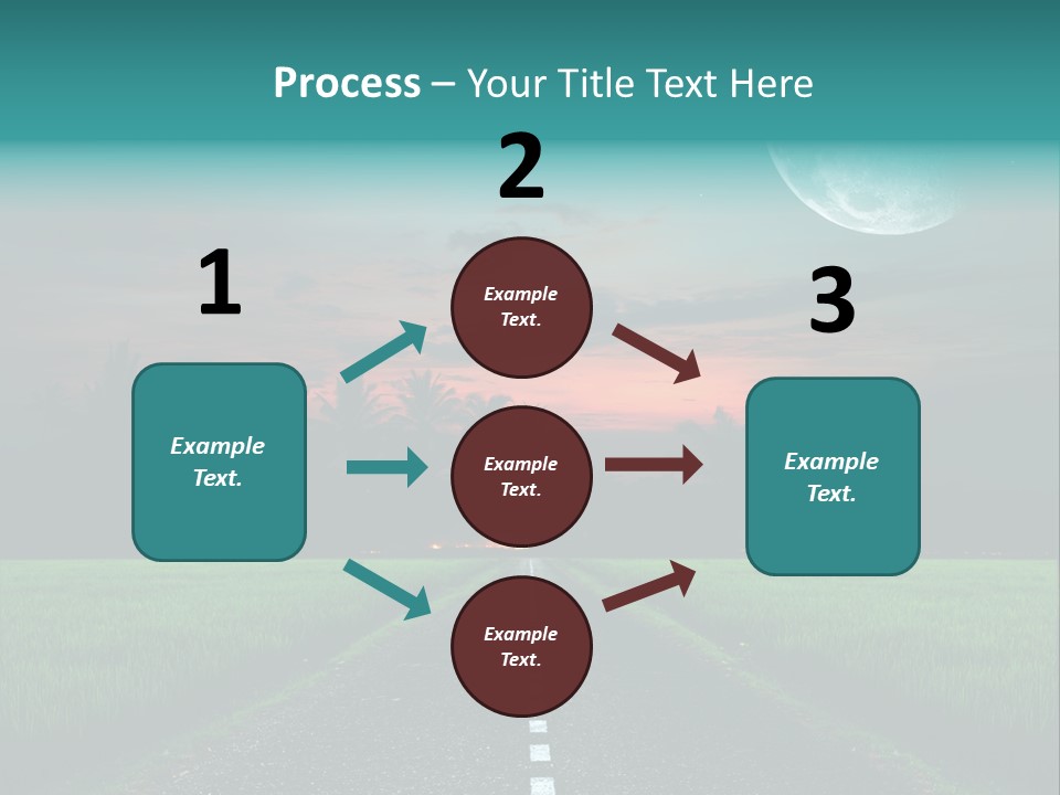 Agriculture Cloud Fence PowerPoint Template