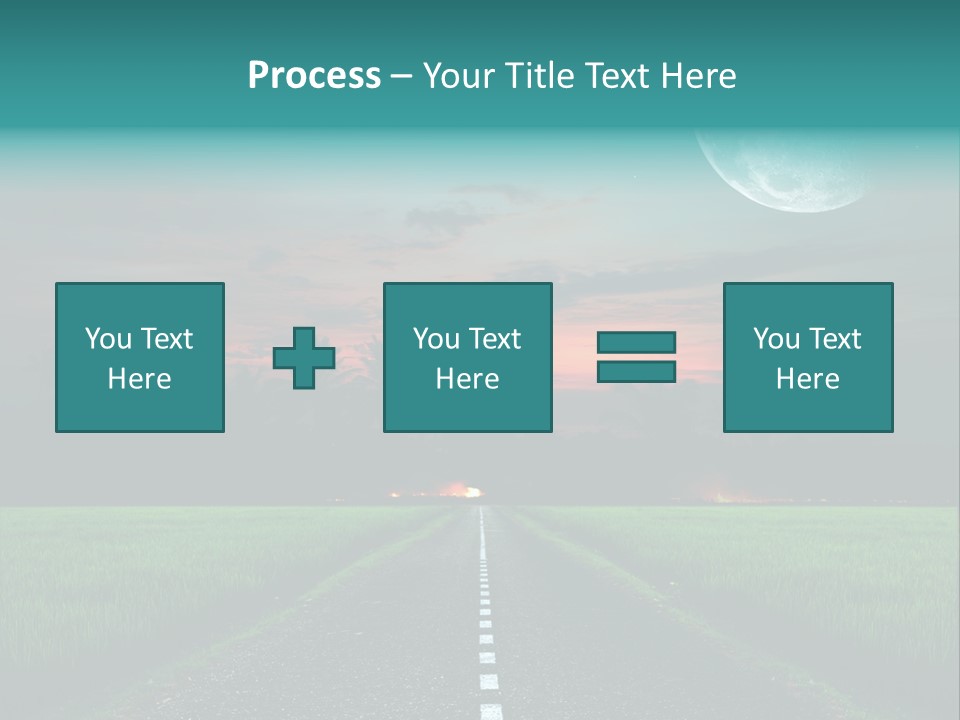 Agriculture Cloud Fence PowerPoint Template