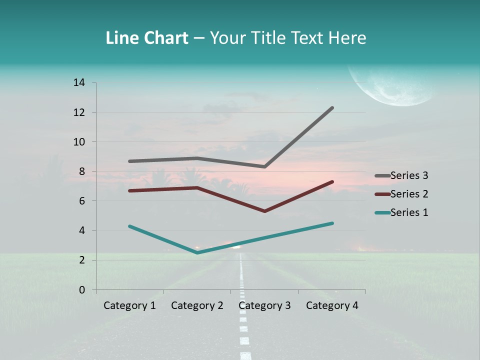 Agriculture Cloud Fence PowerPoint Template