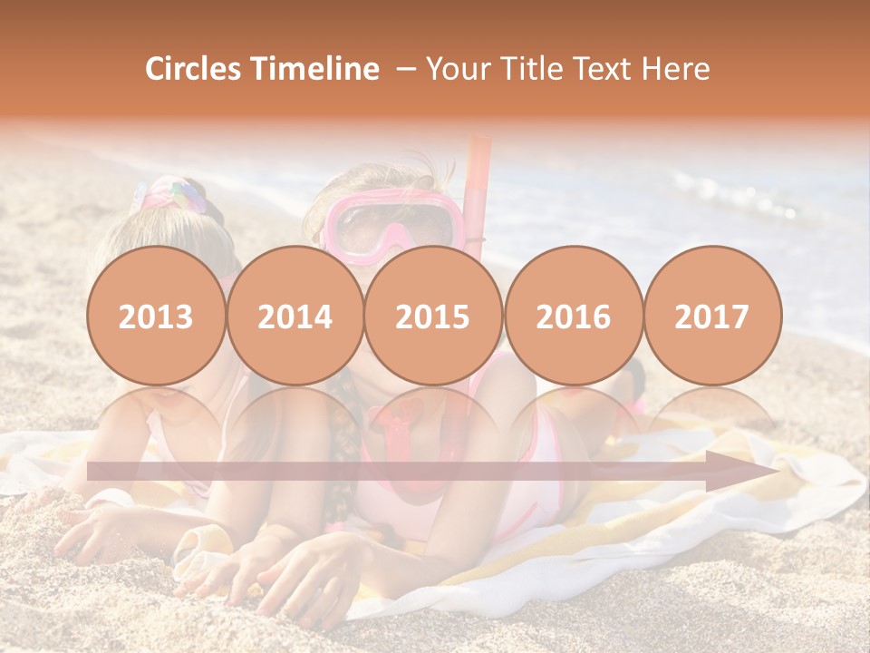 Kid Happy Mask PowerPoint Template