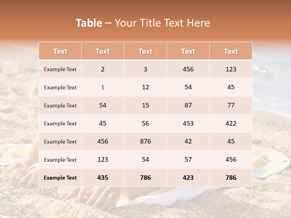 Kid Happy Mask PowerPoint Template