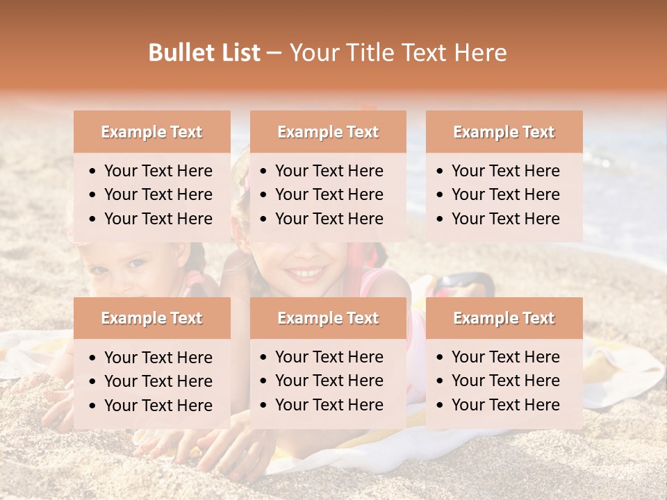 Kid Happy Mask PowerPoint Template