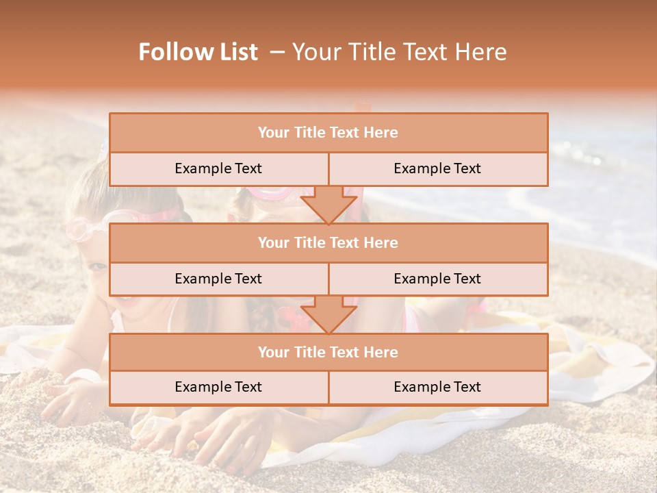 Kid Happy Mask PowerPoint Template