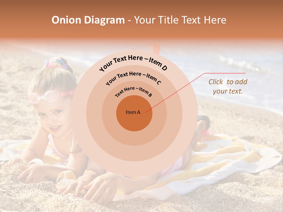 Kid Happy Mask PowerPoint Template