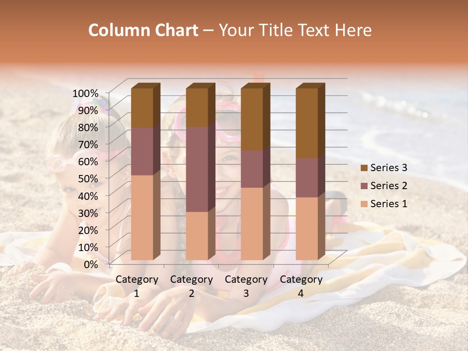 Kid Happy Mask PowerPoint Template