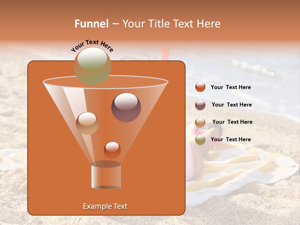 Kid Happy Mask PowerPoint Template