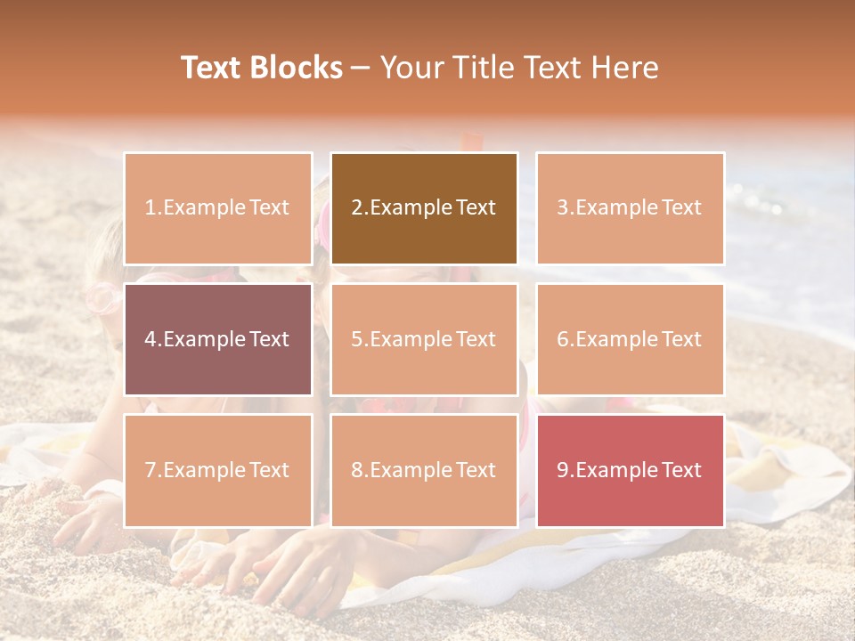 Kid Happy Mask PowerPoint Template