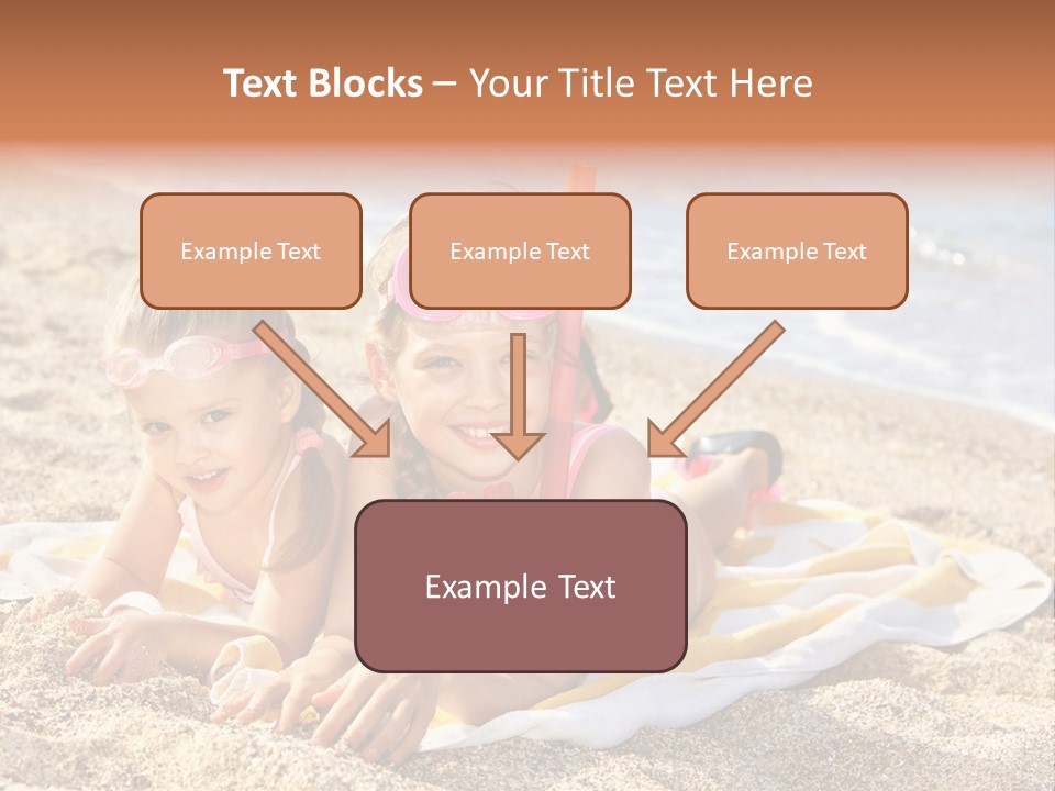 Kid Happy Mask PowerPoint Template