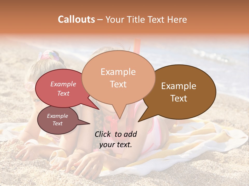 Kid Happy Mask PowerPoint Template