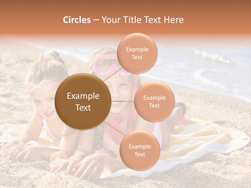 Kid Happy Mask PowerPoint Template