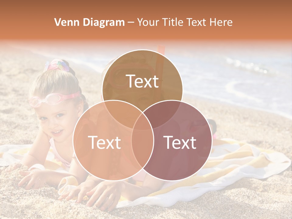 Kid Happy Mask PowerPoint Template