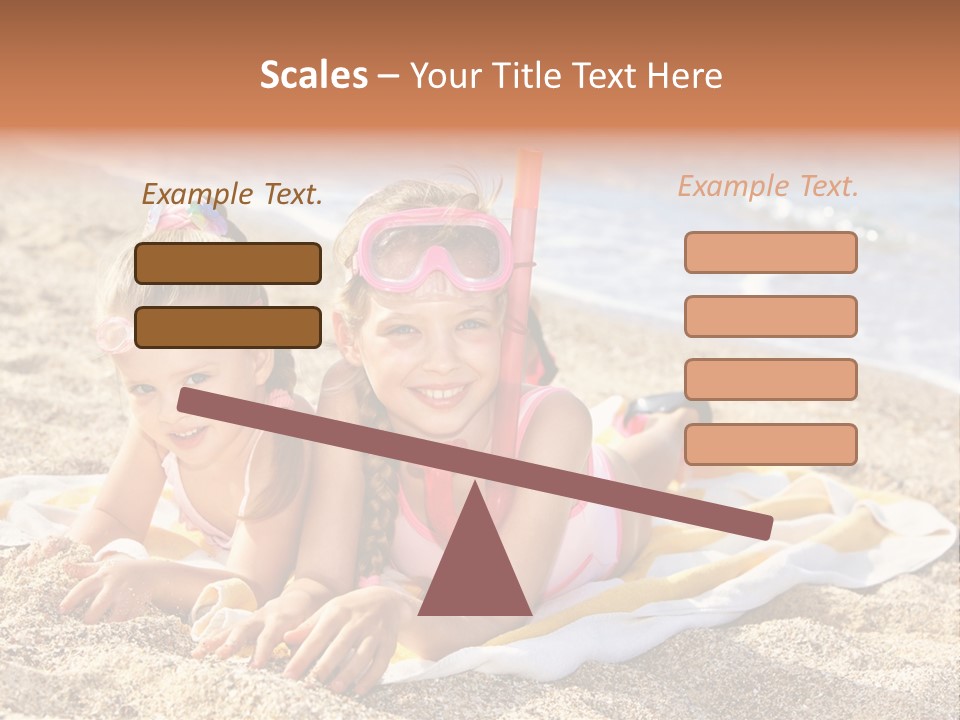 Kid Happy Mask PowerPoint Template