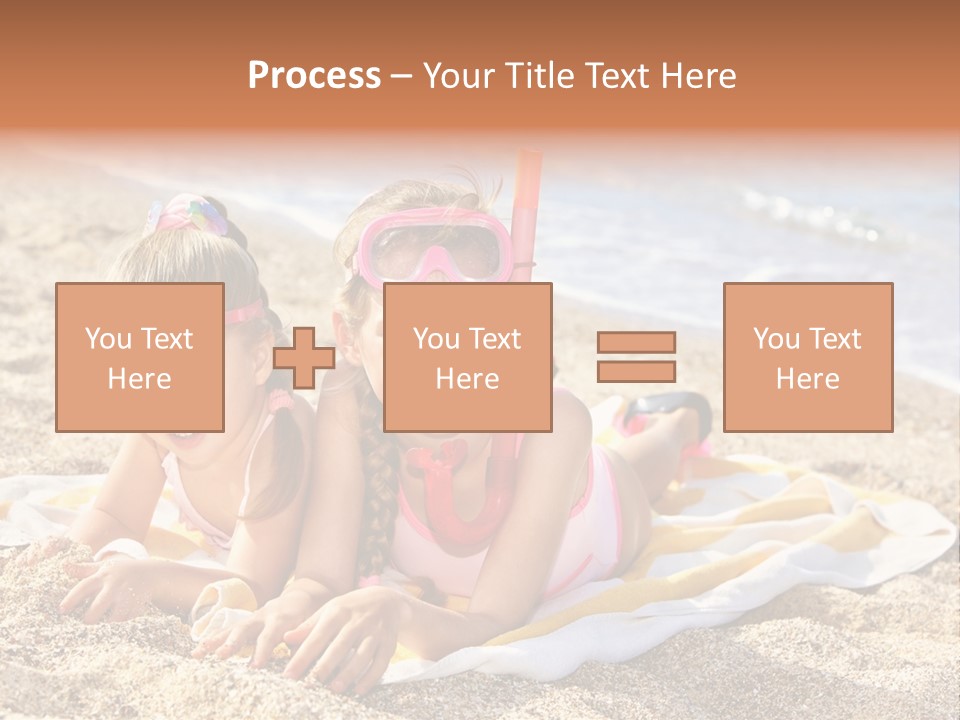 Kid Happy Mask PowerPoint Template