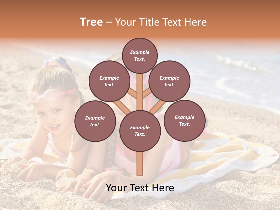 Kid Happy Mask PowerPoint Template