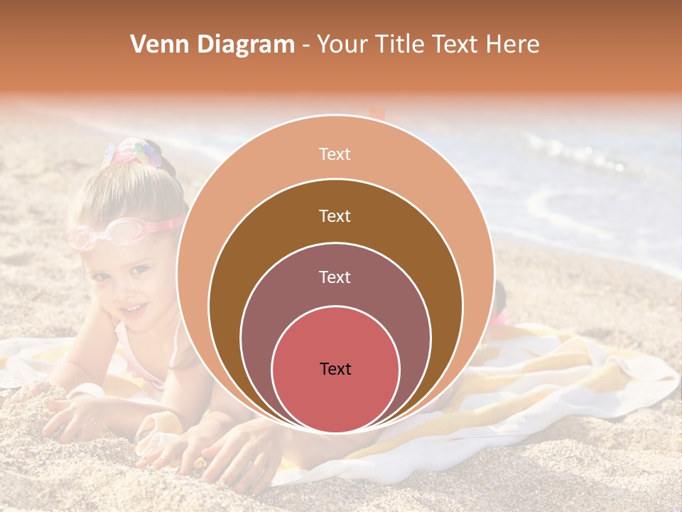 Kid Happy Mask PowerPoint Template