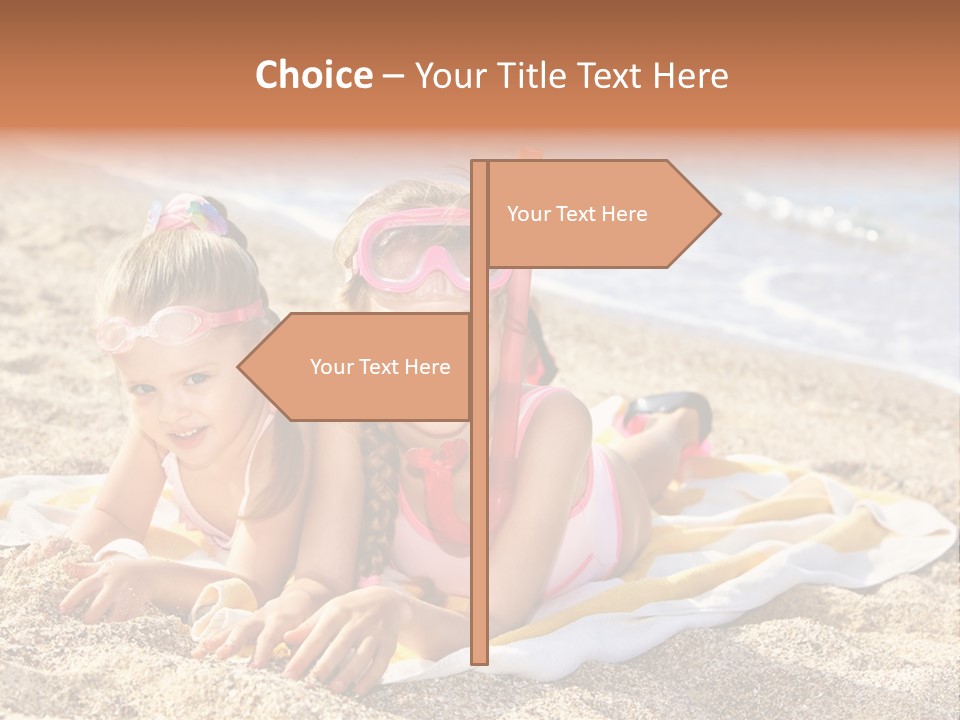 Kid Happy Mask PowerPoint Template