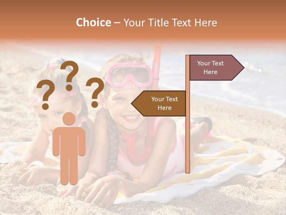 Kid Happy Mask PowerPoint Template