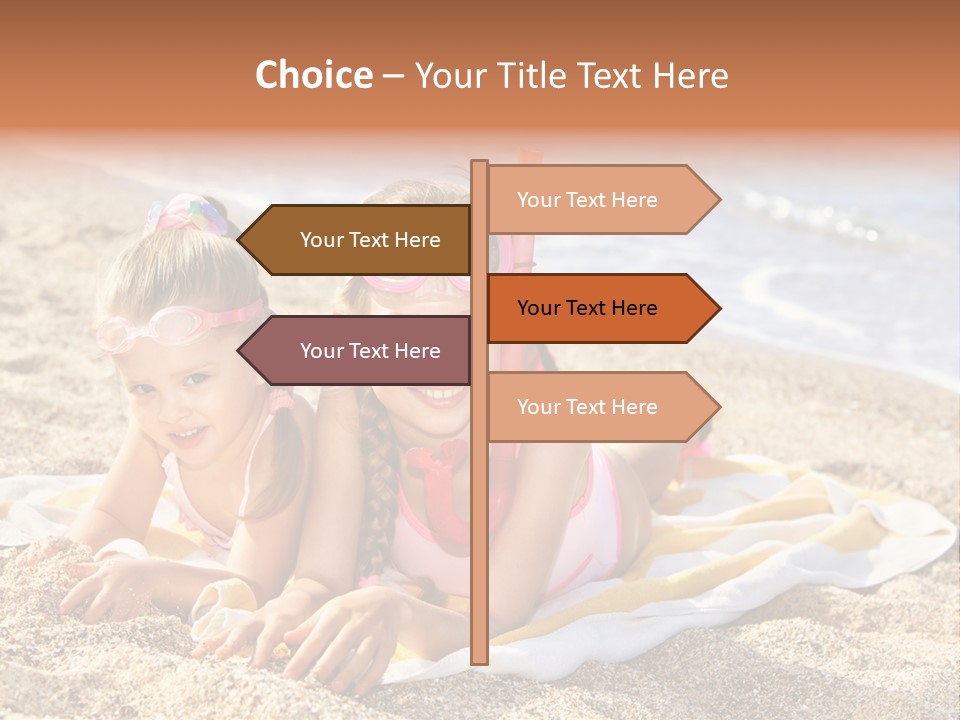 Kid Happy Mask PowerPoint Template