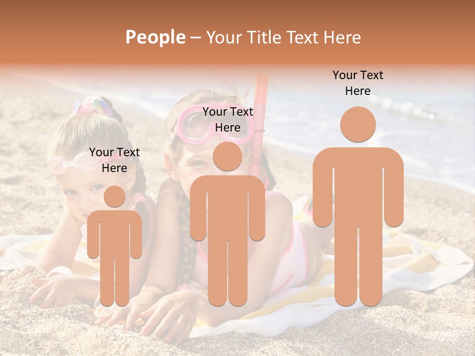 Kid Happy Mask PowerPoint Template