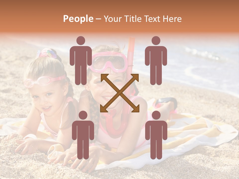 Kid Happy Mask PowerPoint Template