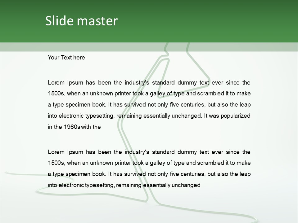 Object Business Ecology PowerPoint Template